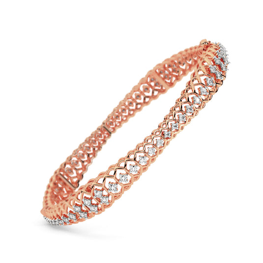 Emi Spread Diamond Bangle