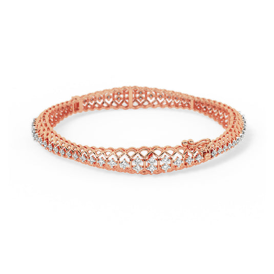 Emi Spread Diamond Bangle