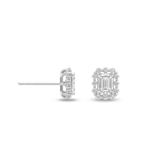 HN Eclat Halo Studs