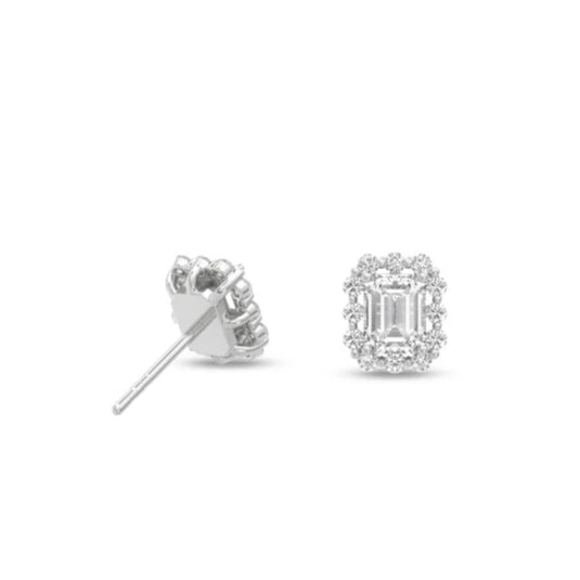 HN Eclat Halo Studs