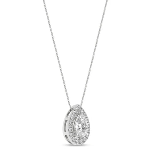 HN Stellar Pear Halo Pendant