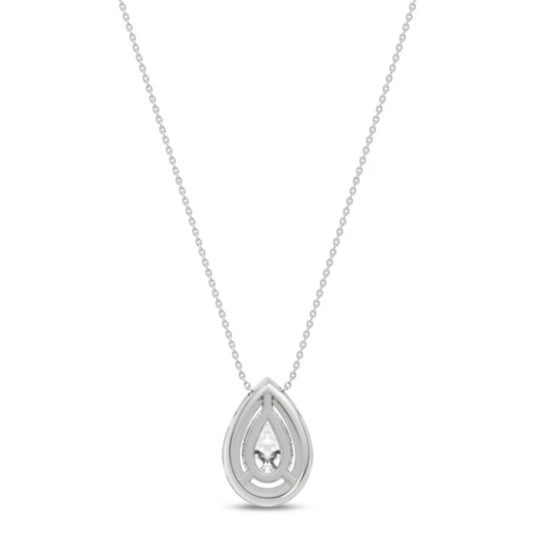HN Stellar Pear Halo Pendant