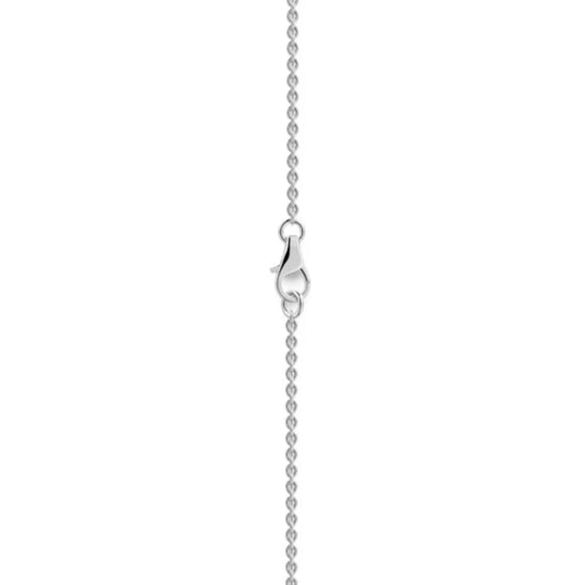 HN Triple Curved Diamond Necklace
