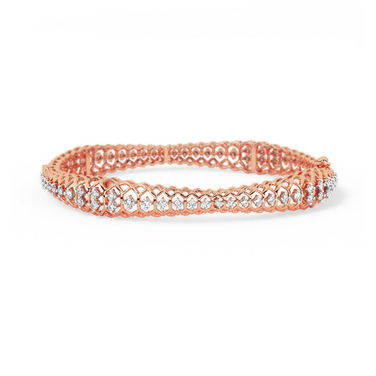 Emi Spread Diamond Bangle