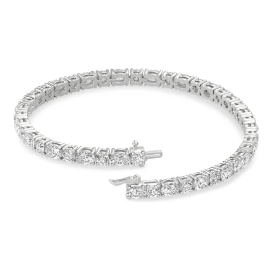 HN Oval and Round Tennis Bracelet